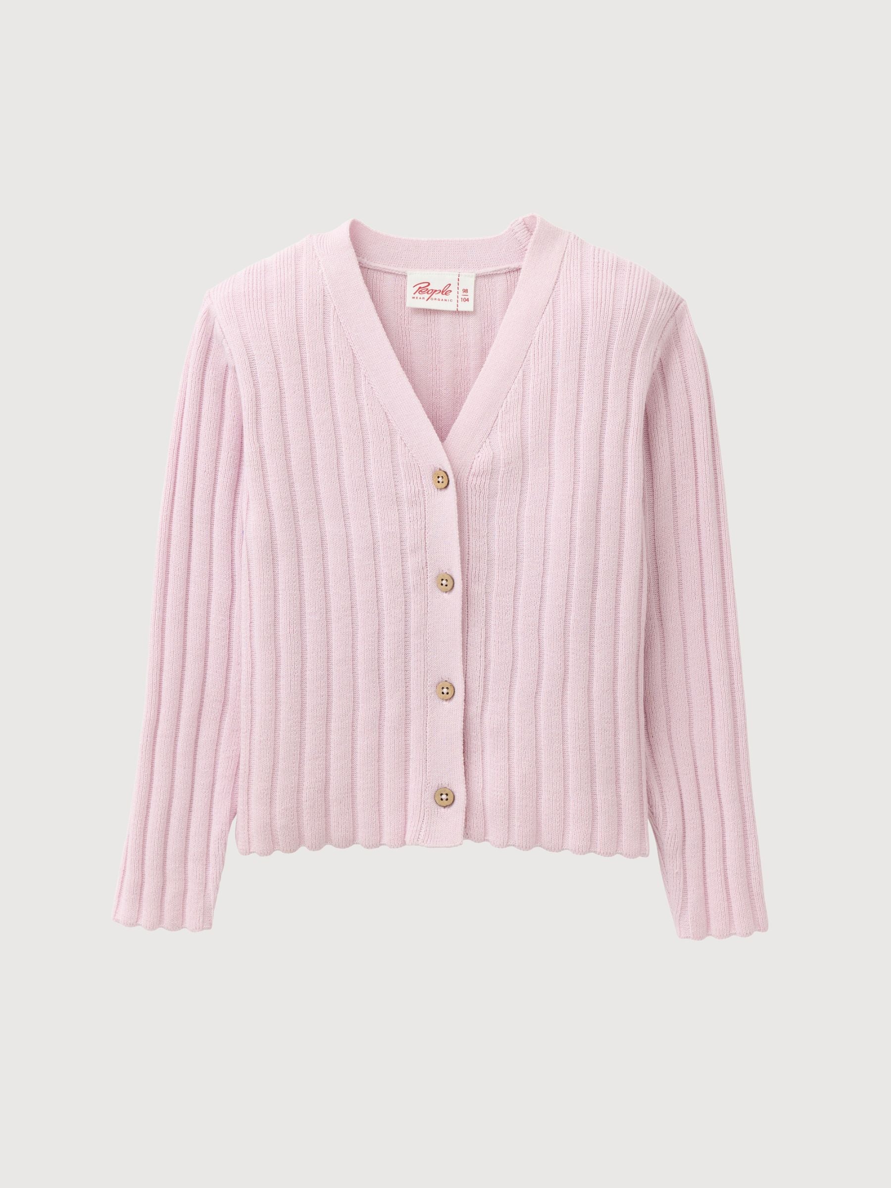 Cardigan Kidgirl Pink | People Wear Organic