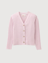 Cardigan Kidgirl Pink | People Wear Organic