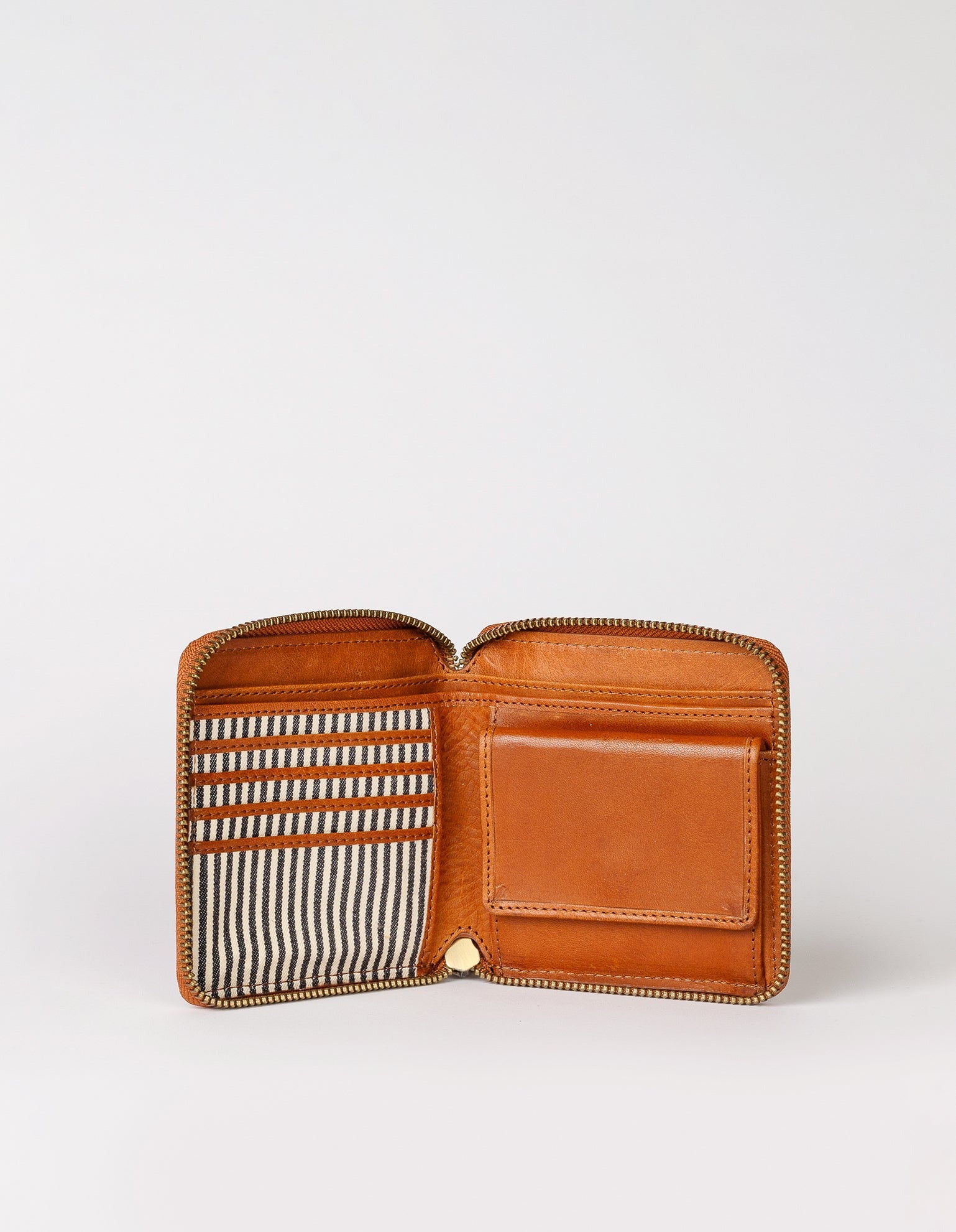 Sonny Square Wallet – Cognac Stromboli | O My Bag