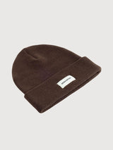 Beanie Kiruna Coffee Brown in recycled polyester | Dedicated