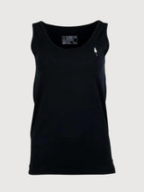 Tanky Slim Black Organic Cotton | Nikin