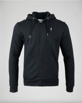 Sweatshirt Tree Zip Black Unisex Organic Cotton | Nikin